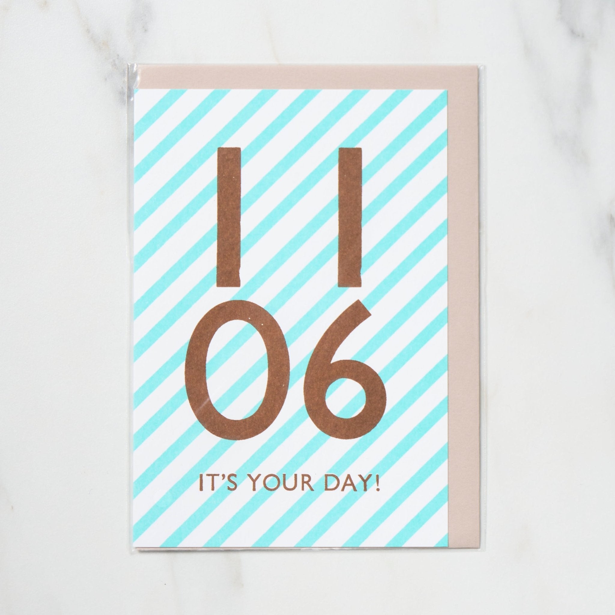 365 Find Your Day Card NOVEMBER / Letterpress Letters