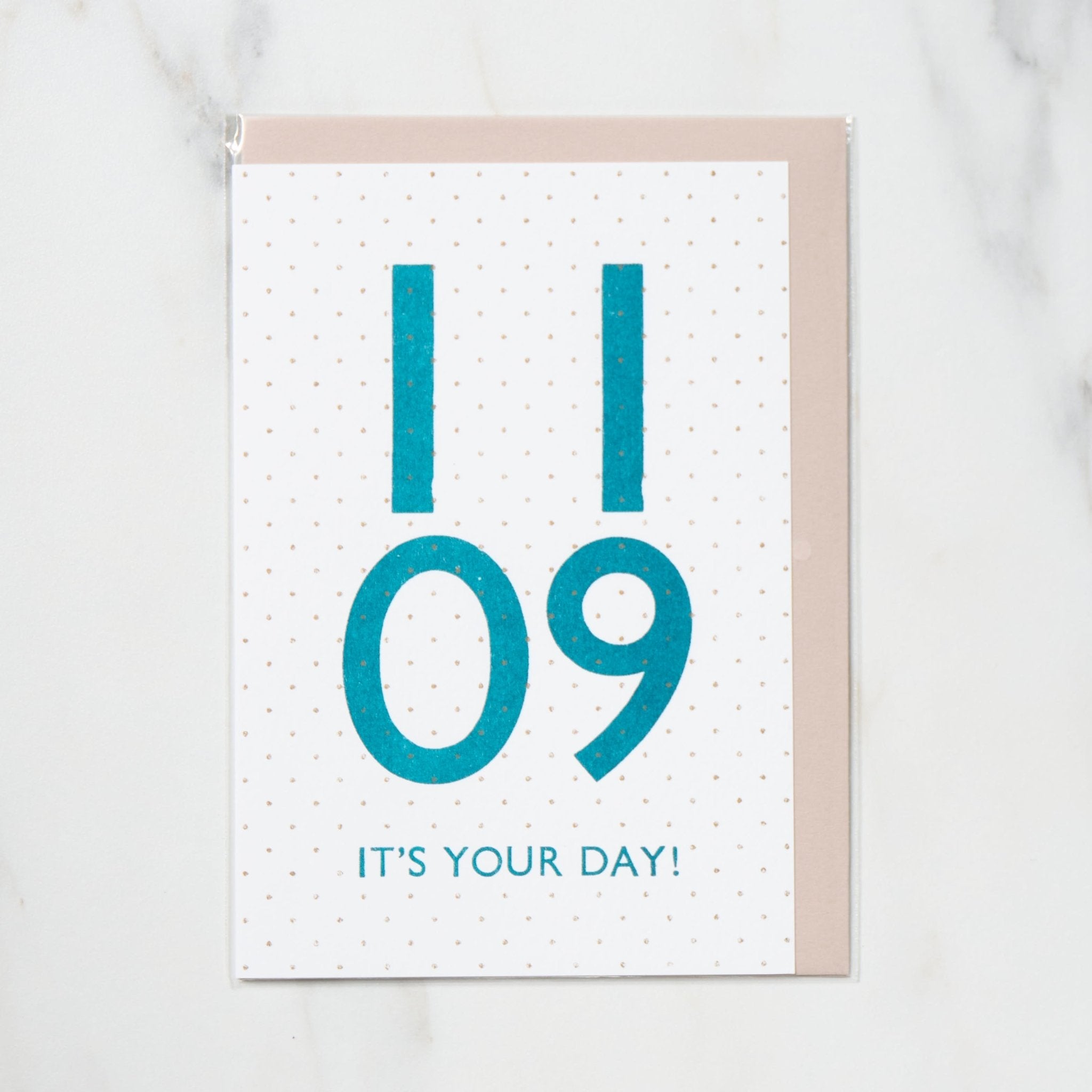 365 Find Your Day Card NOVEMBER / Letterpress Letters