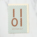 365 Find Your Day Card NOVEMBER / Letterpress Letters