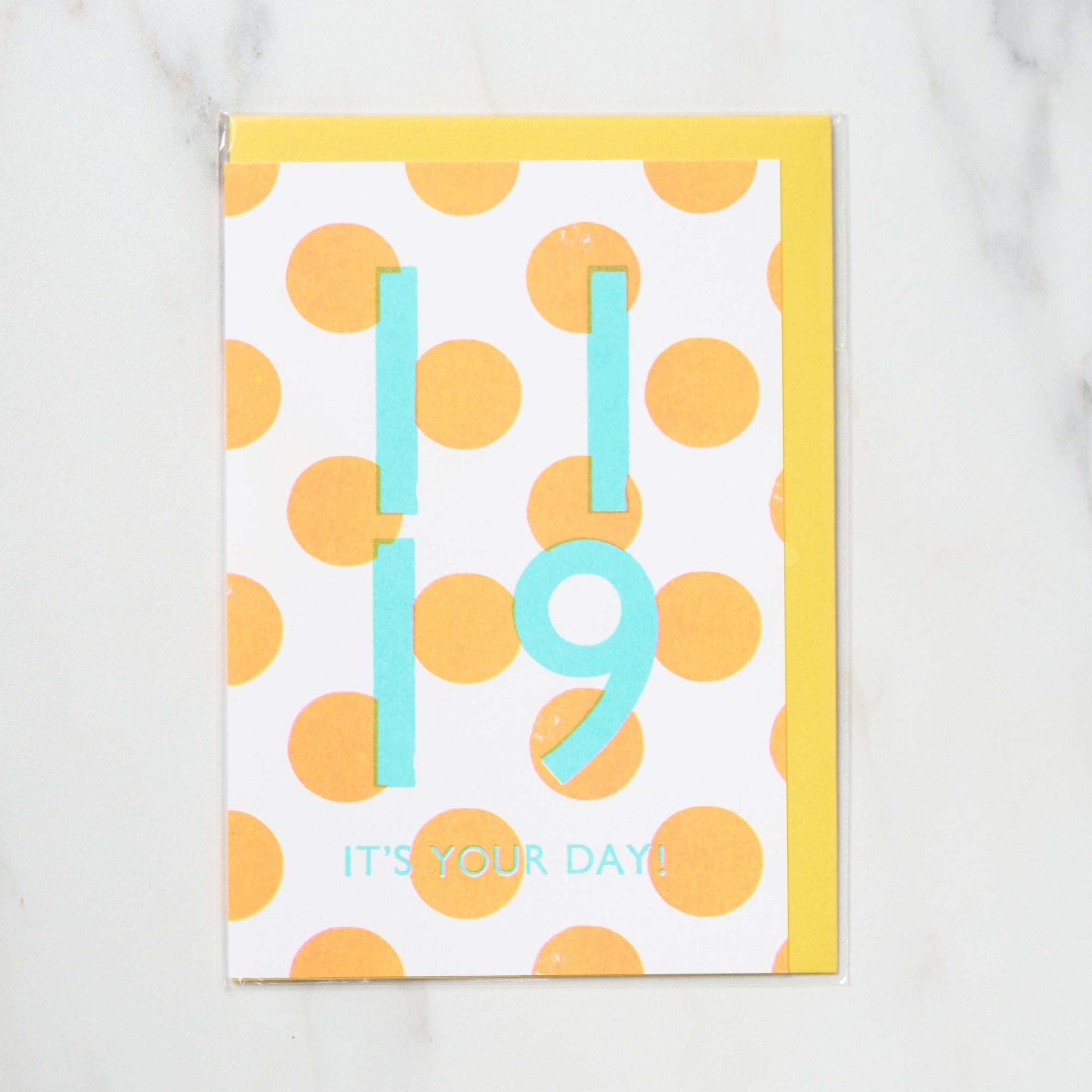 365 Find Your Day Card NOVEMBER / Letterpress Letters