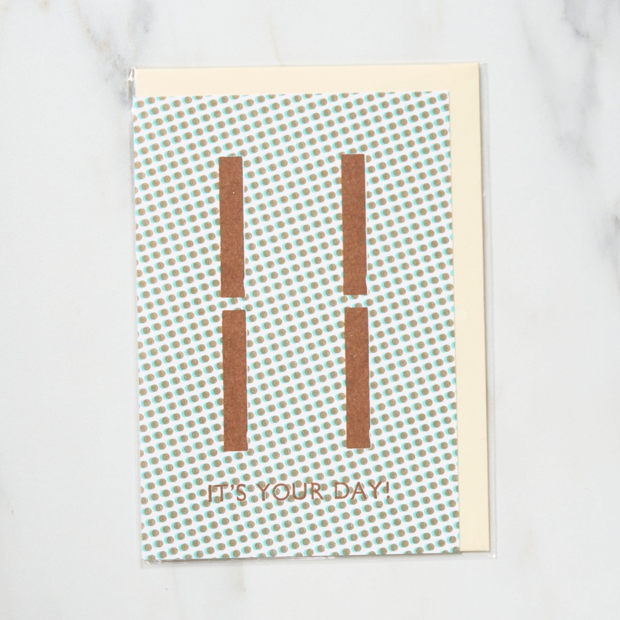 365 Find Your Day Card NOVEMBER / Letterpress Letters