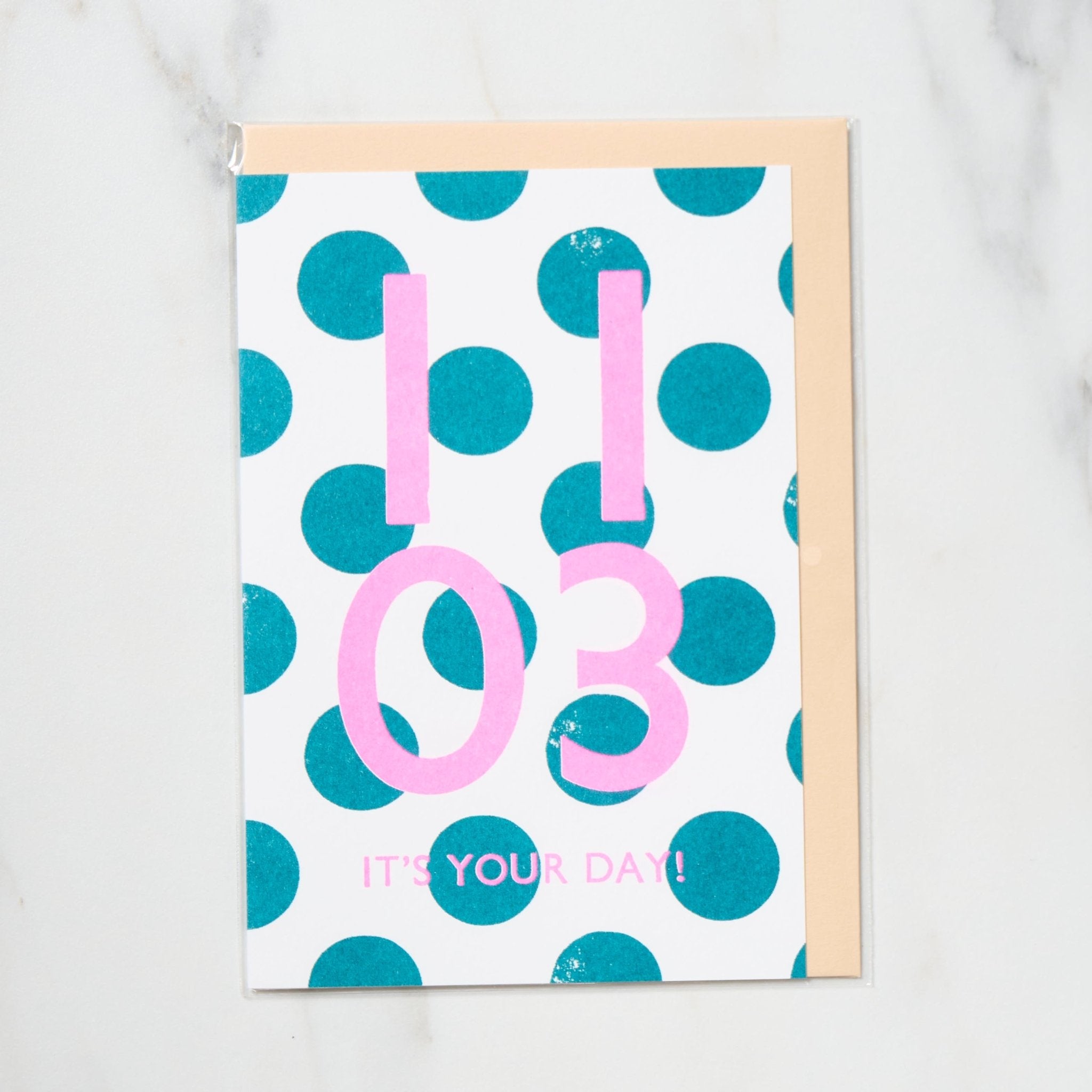365 Find Your Day Card NOVEMBER / Letterpress Letters