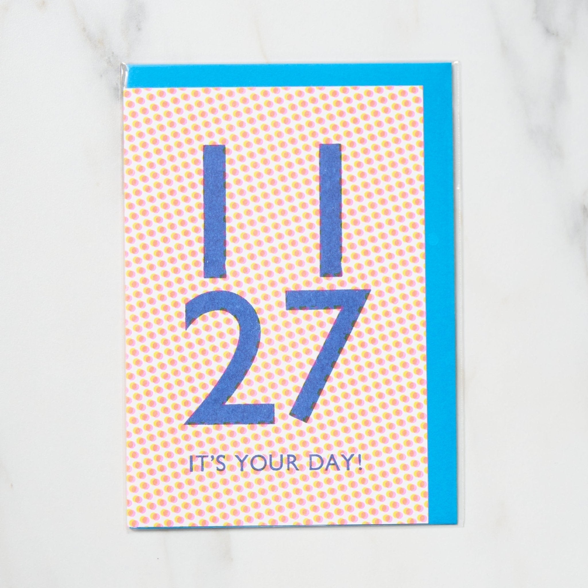 365 Find Your Day Card NOVEMBER / Letterpress Letters