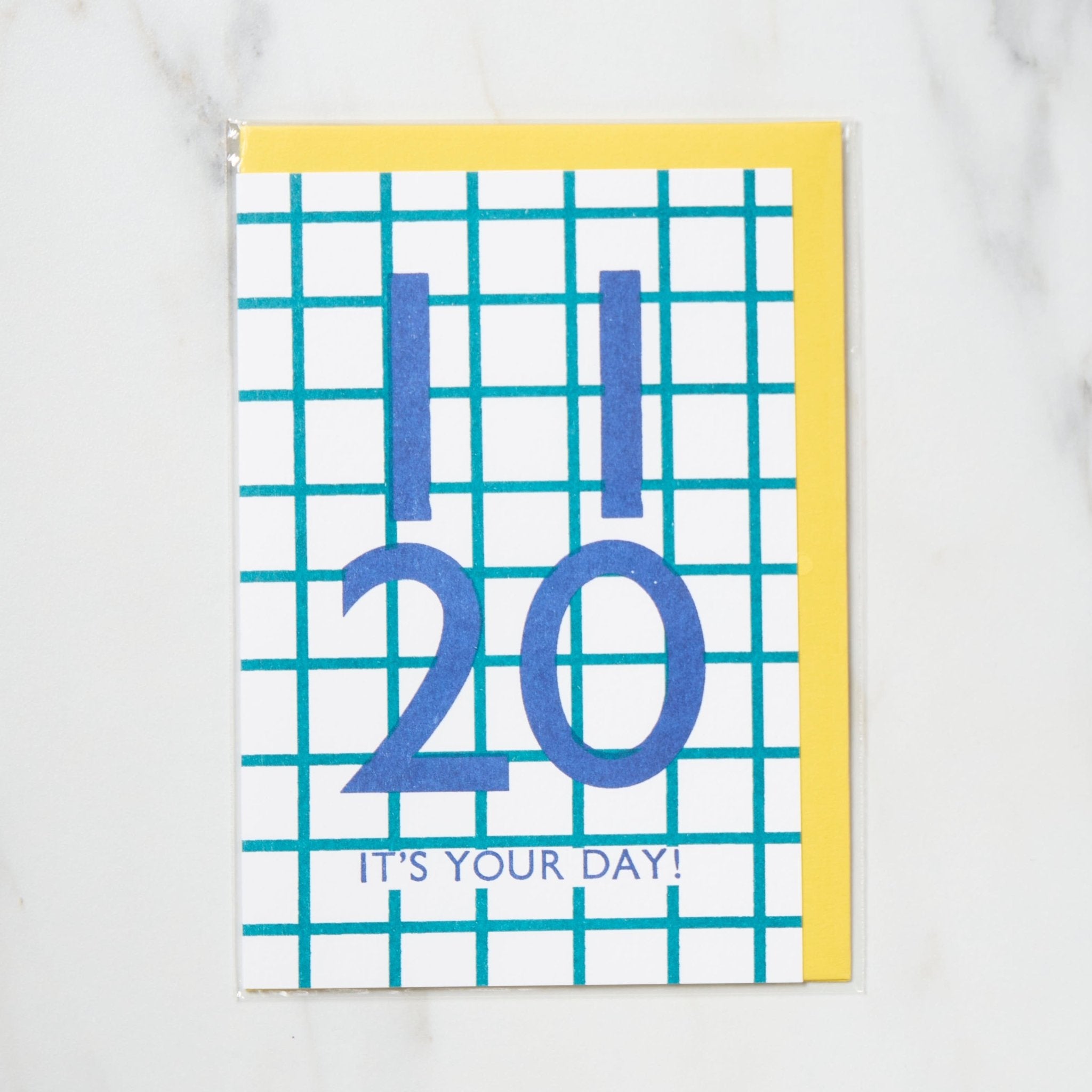 365 Find Your Day Card NOVEMBER / Letterpress Letters