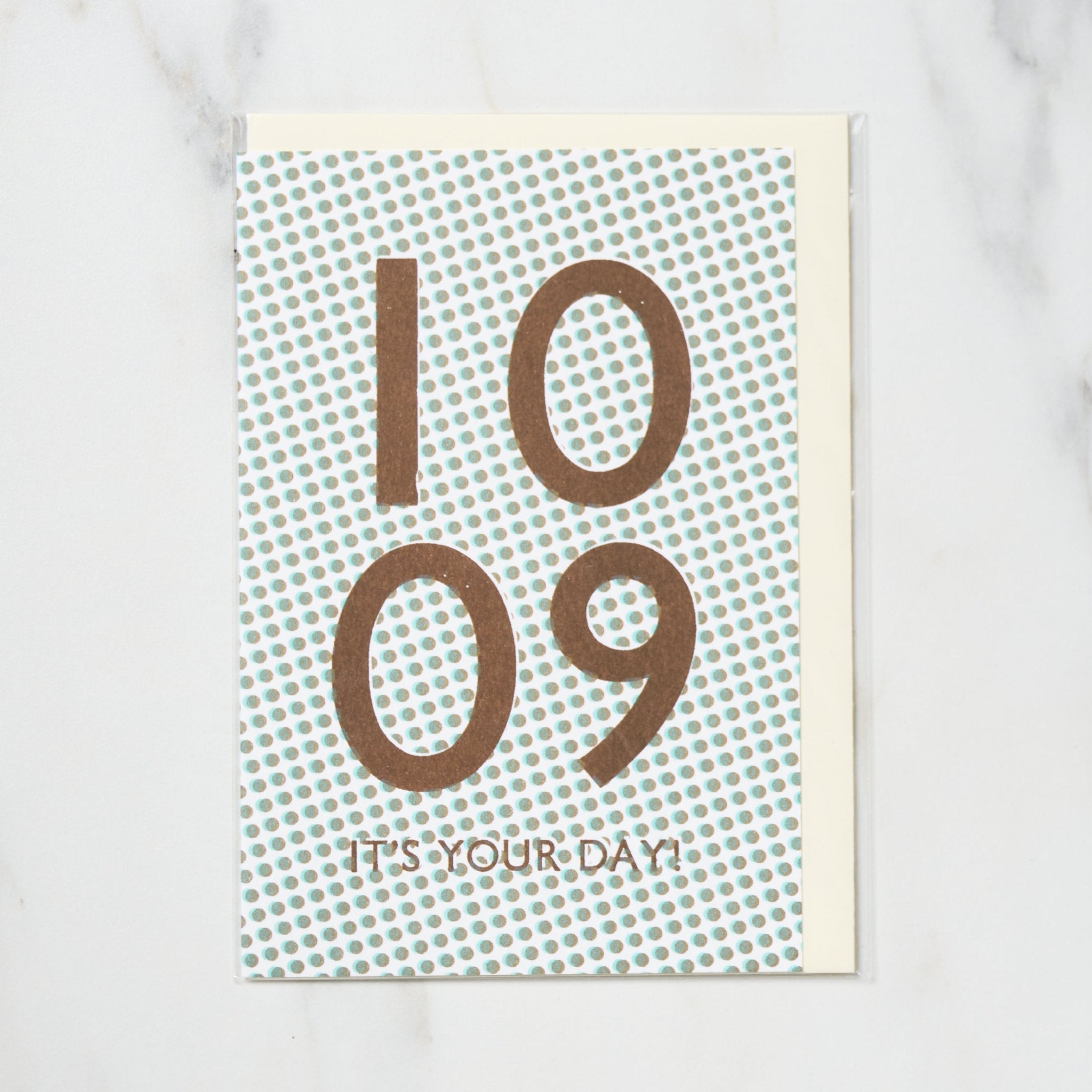 365 Find Your Day Card OCTOBER / Letterpress Letters