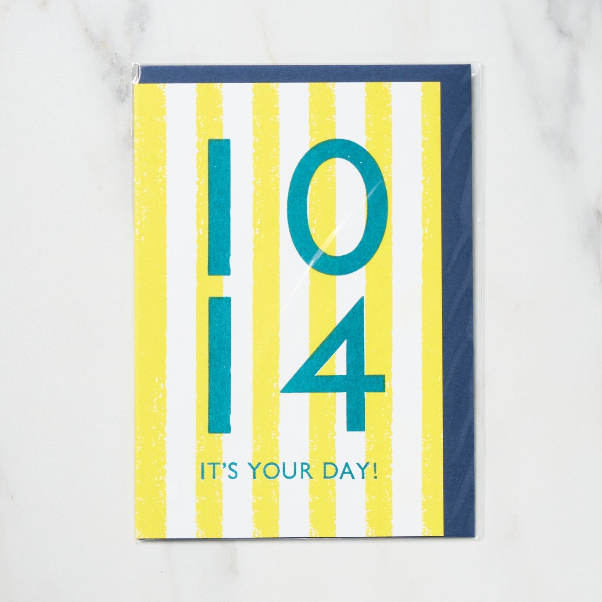 365 Find Your Day Card OCTOBER / Letterpress Letters