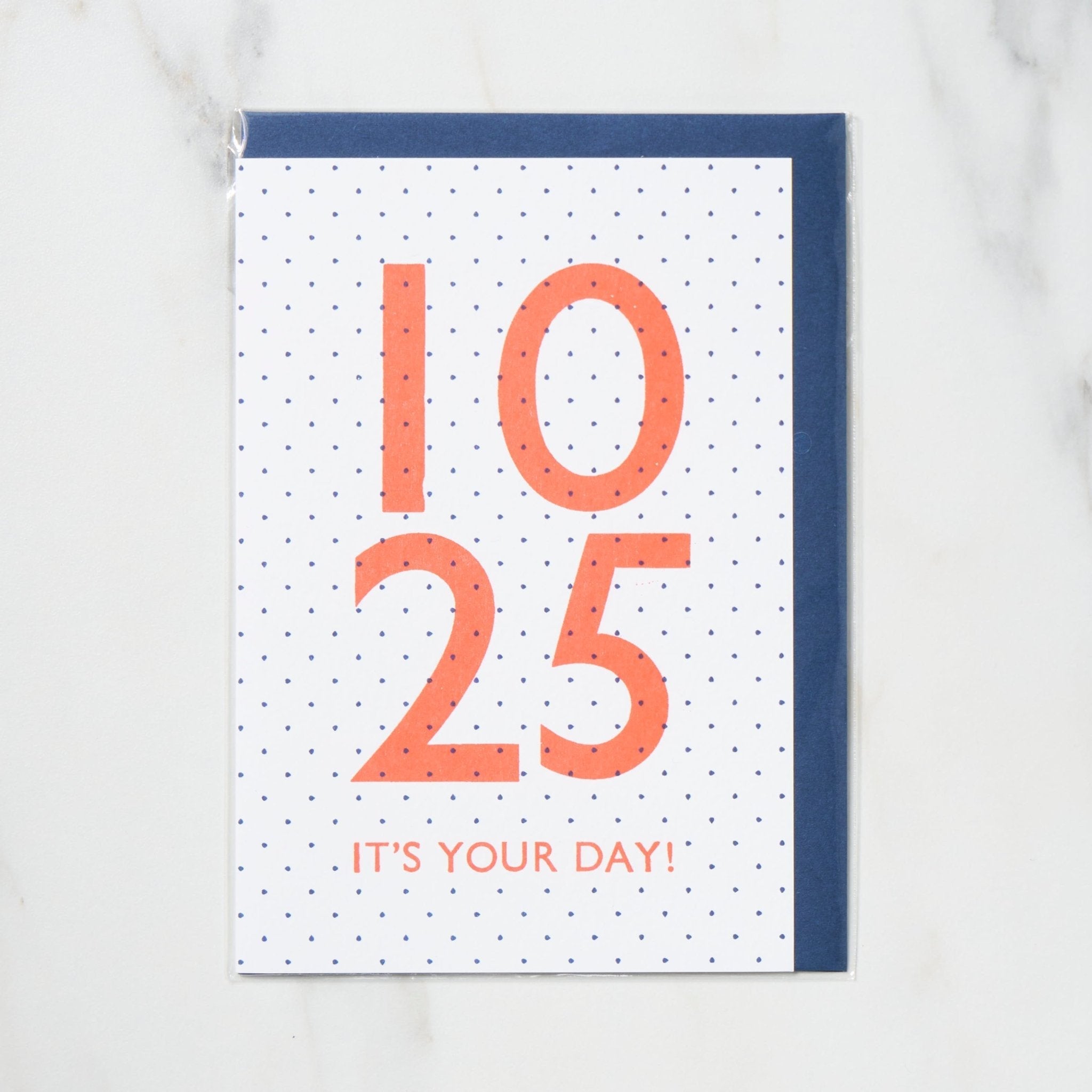 365 Find Your Day Card OCTOBER / Letterpress Letters