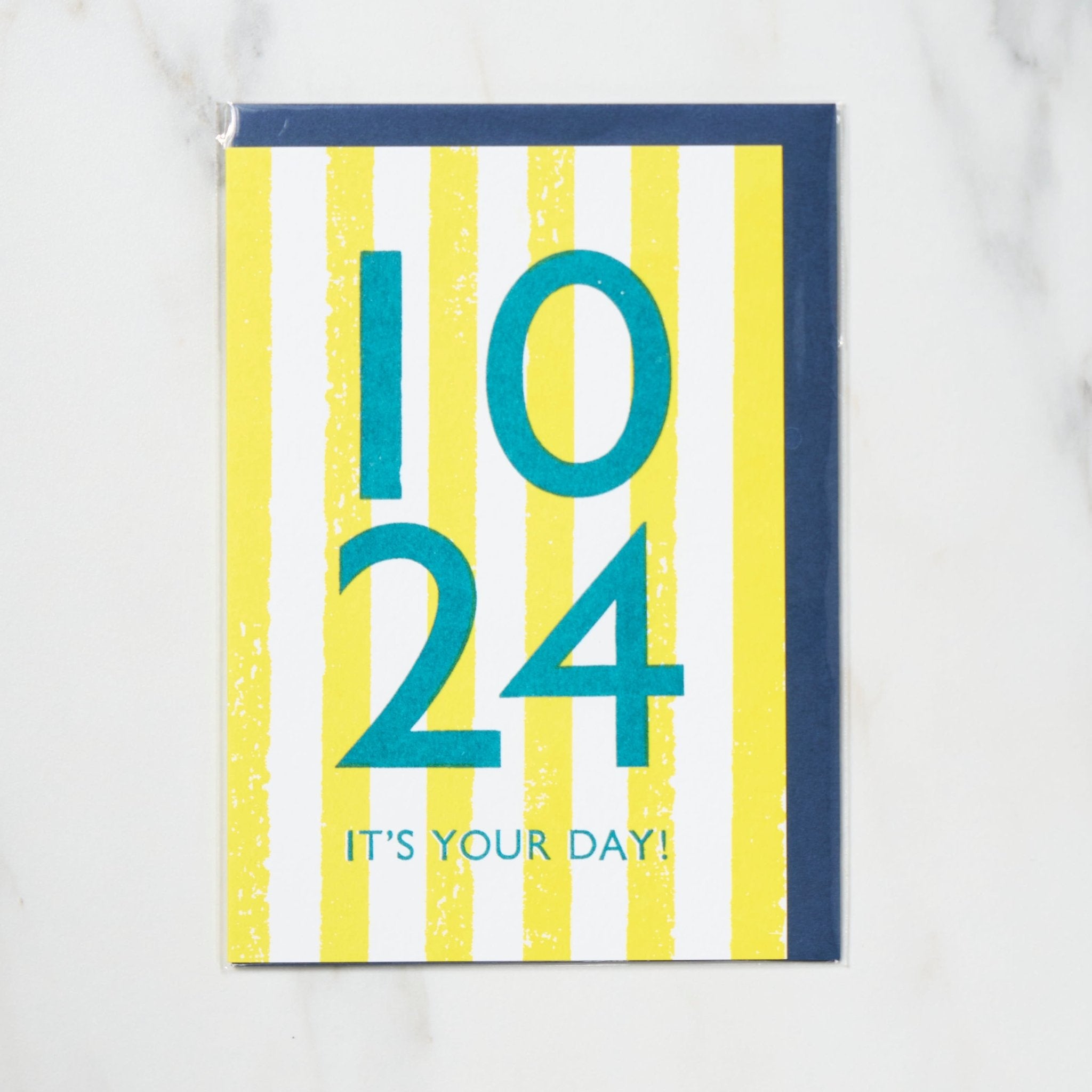 365 Find Your Day Card OCTOBER / Letterpress Letters