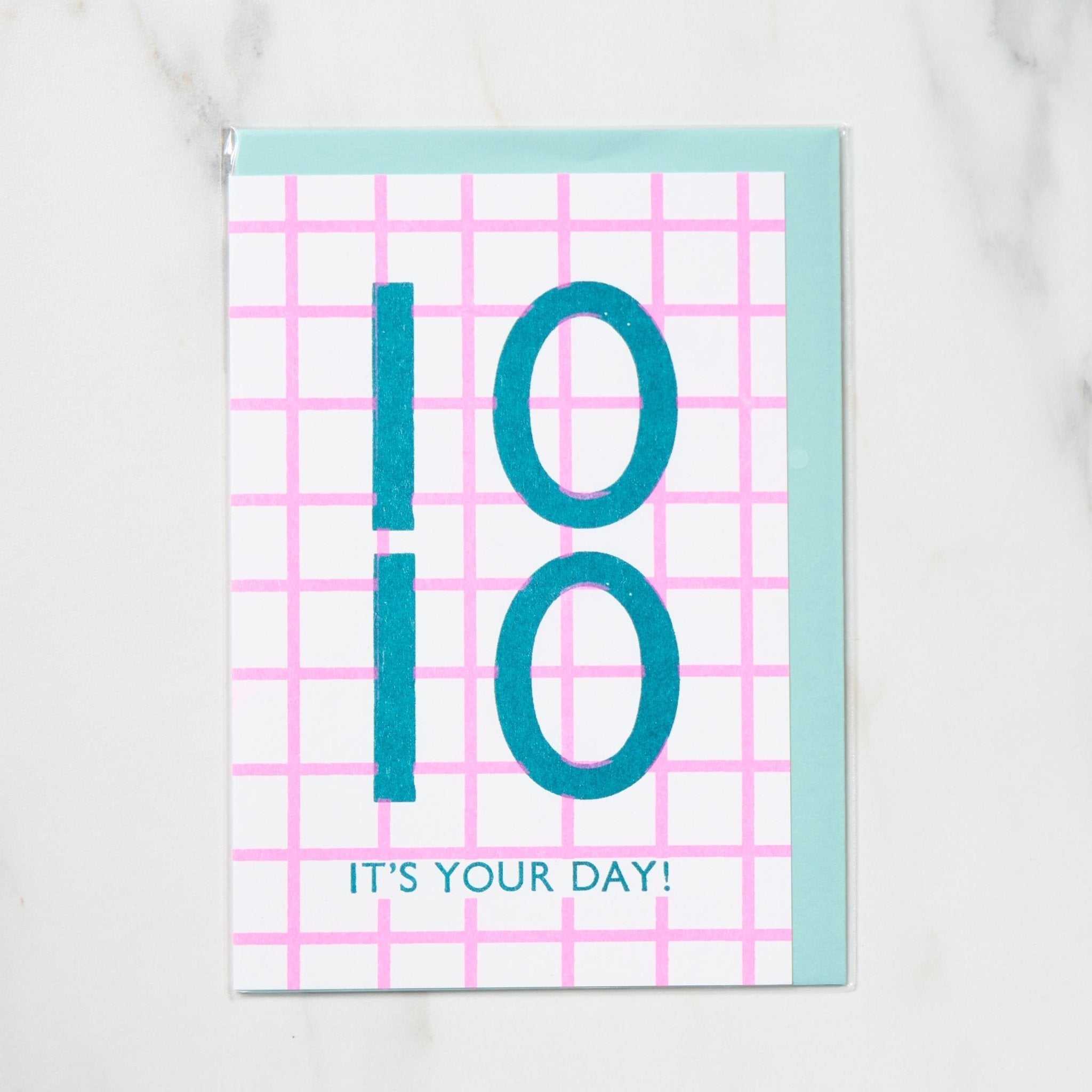 365 Find Your Day Card OCTOBER / Letterpress Letters