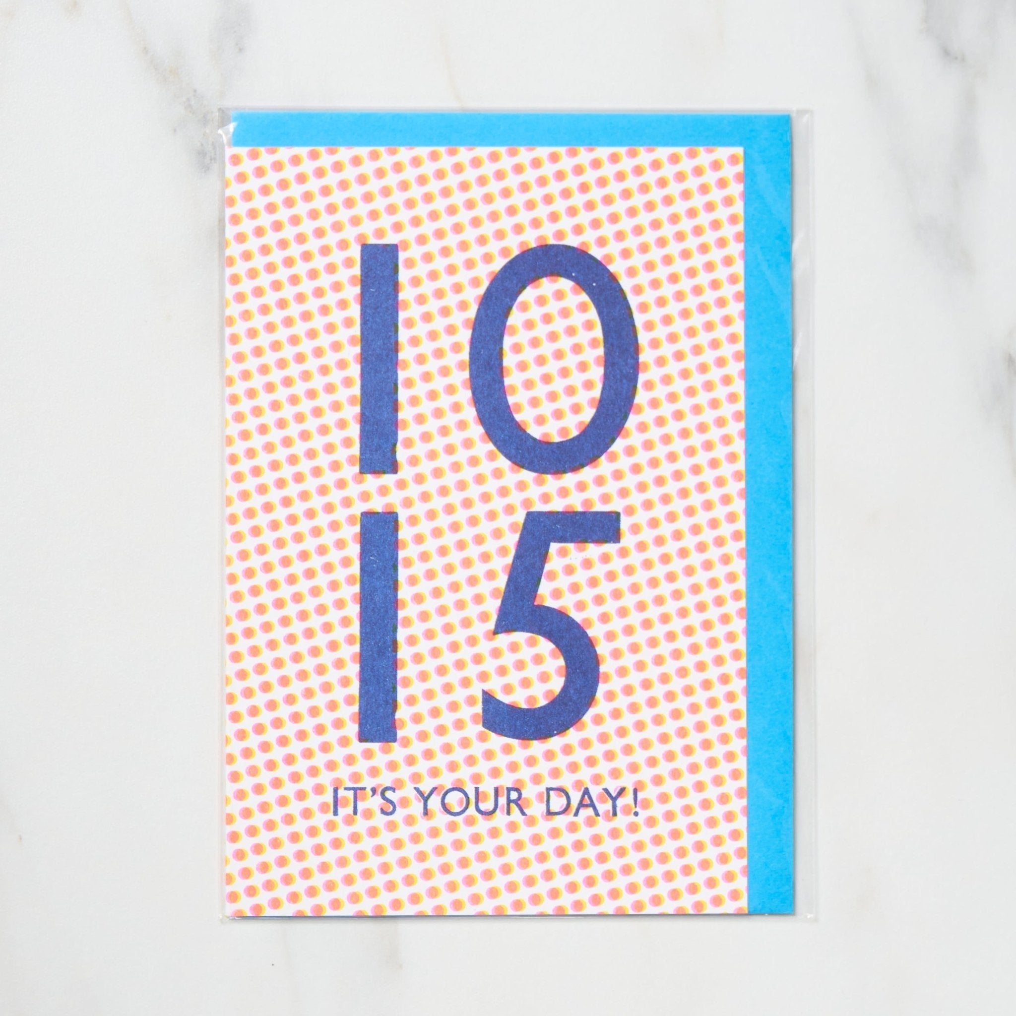 365 Find Your Day Card OCTOBER / Letterpress Letters
