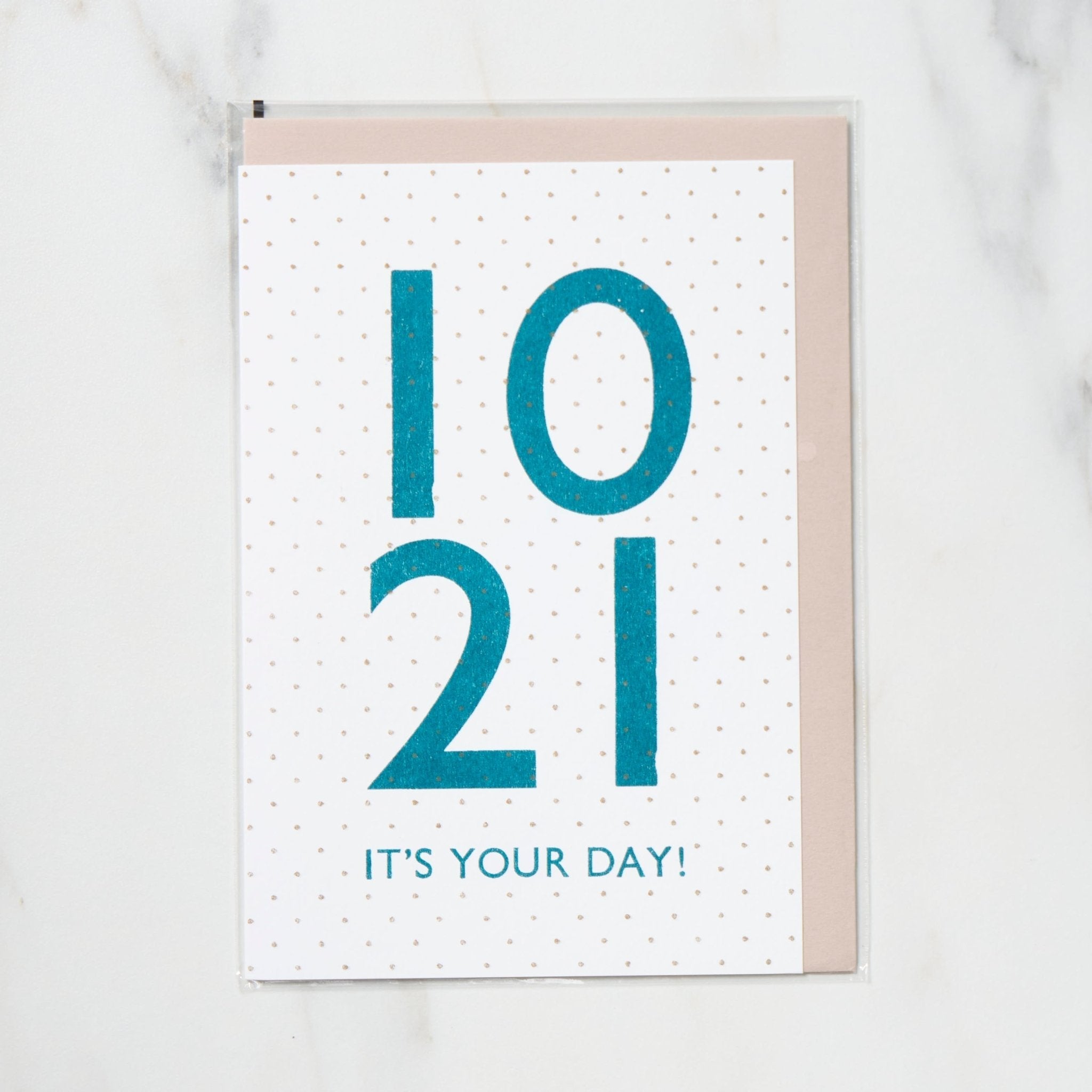 365 Find Your Day Card OCTOBER / Letterpress Letters