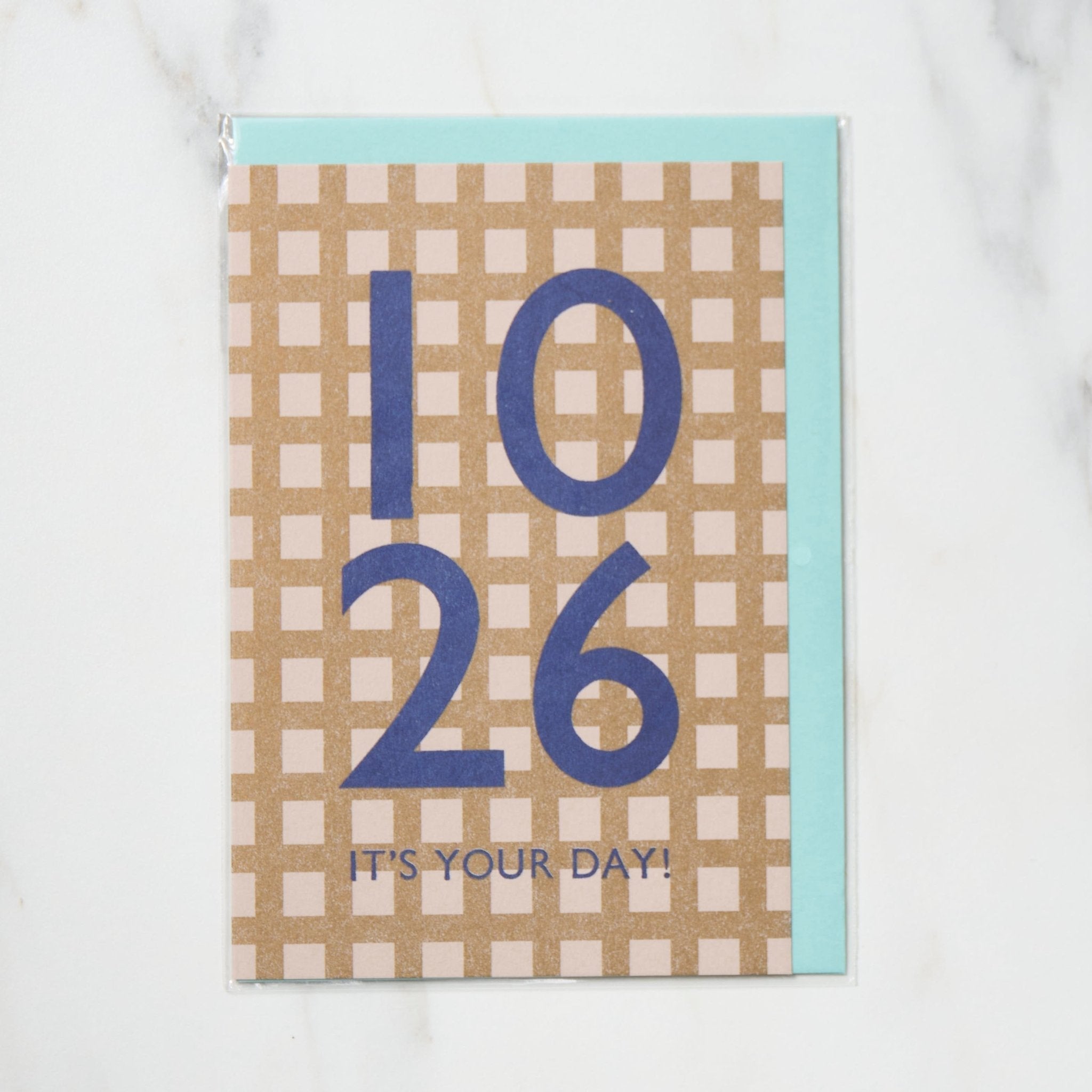 365 Find Your Day Card OCTOBER / Letterpress Letters