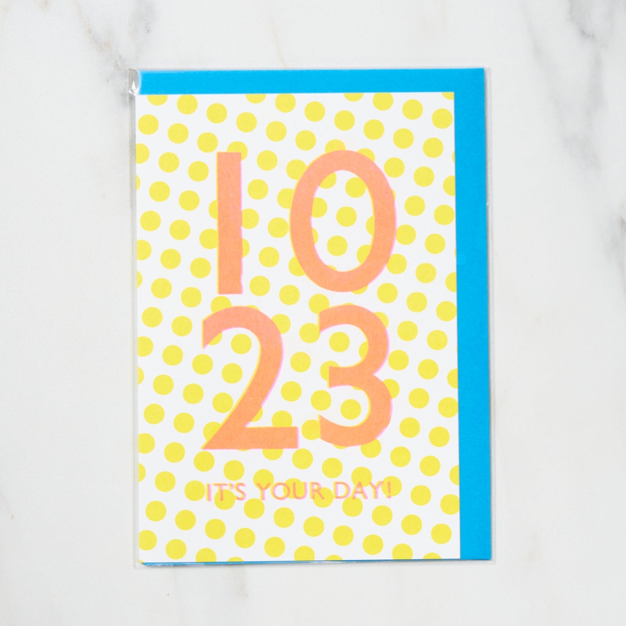 365 Find Your Day Card OCTOBER / Letterpress Letters