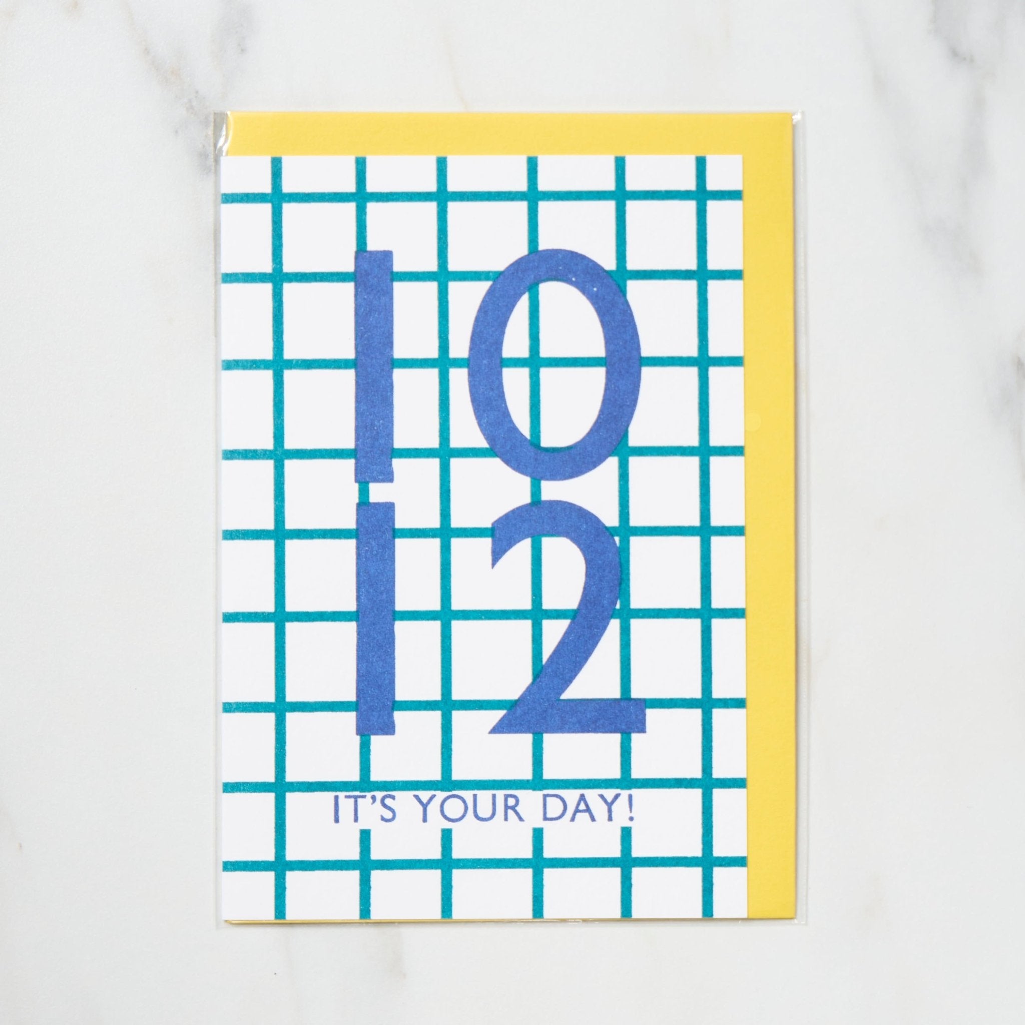 365 Find Your Day Card OCTOBER / Letterpress Letters