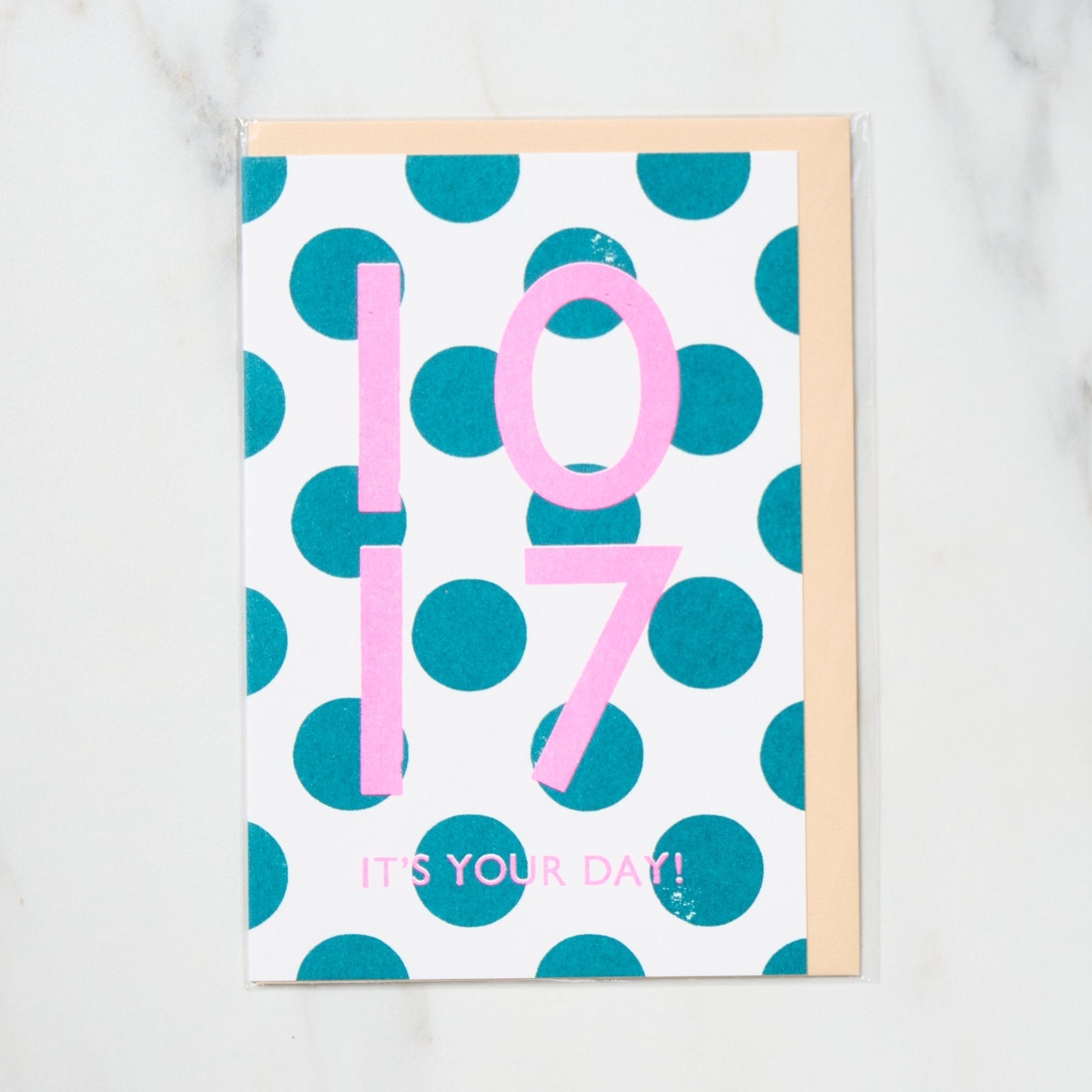 365 Find Your Day Card OCTOBER / Letterpress Letters