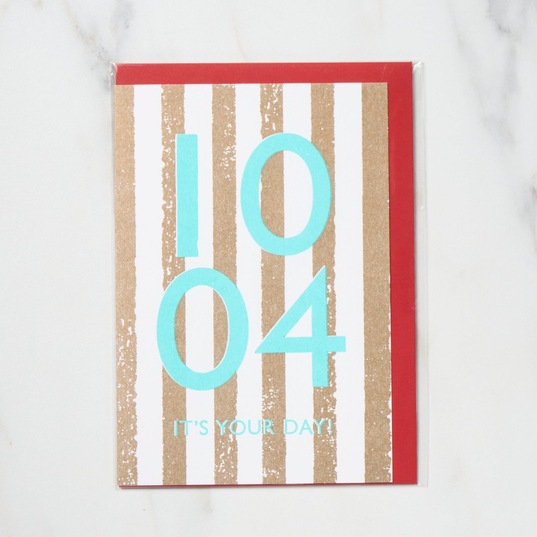 365 Find Your Day Card OCTOBER / Letterpress Letters