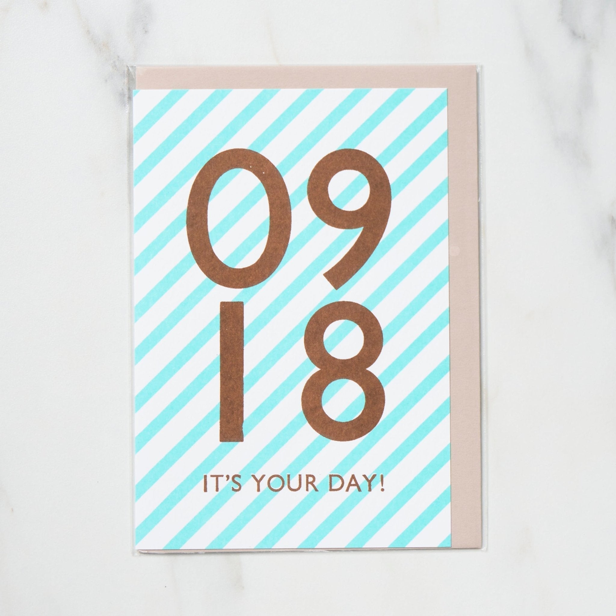 365 Find Your Day Card SEPTEMBER / Letterpress Letters