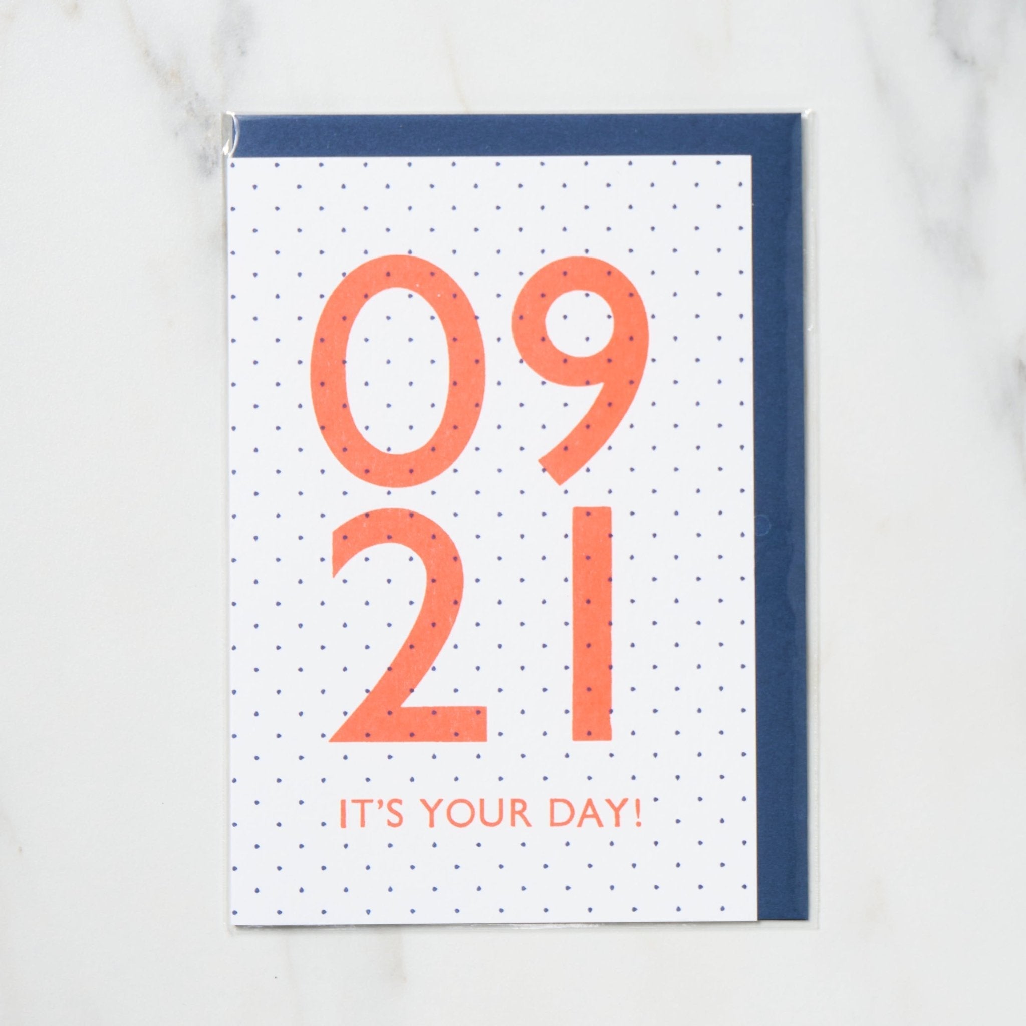365 Find Your Day Card SEPTEMBER / Letterpress Letters
