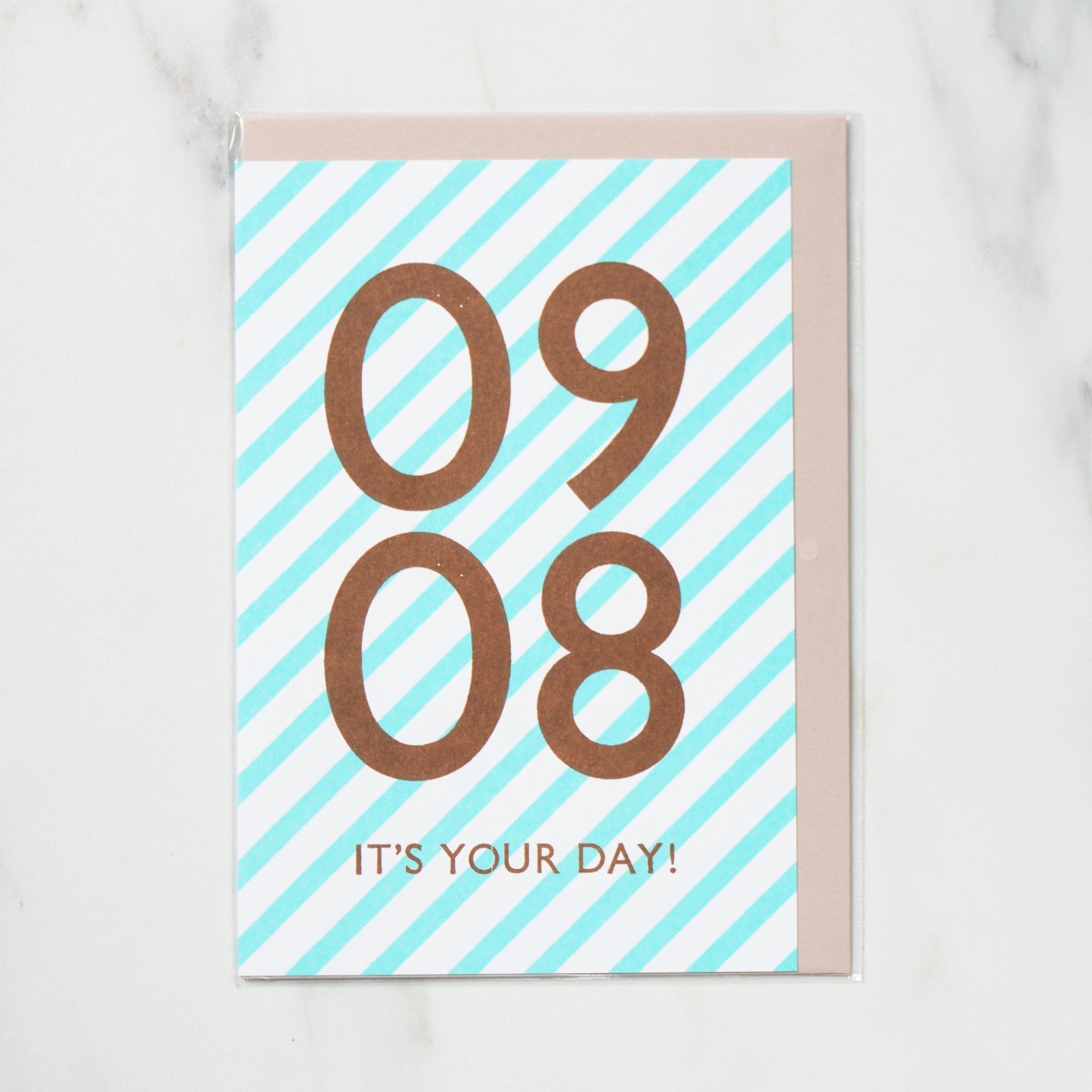 365 Find Your Day Card SEPTEMBER / Letterpress Letters