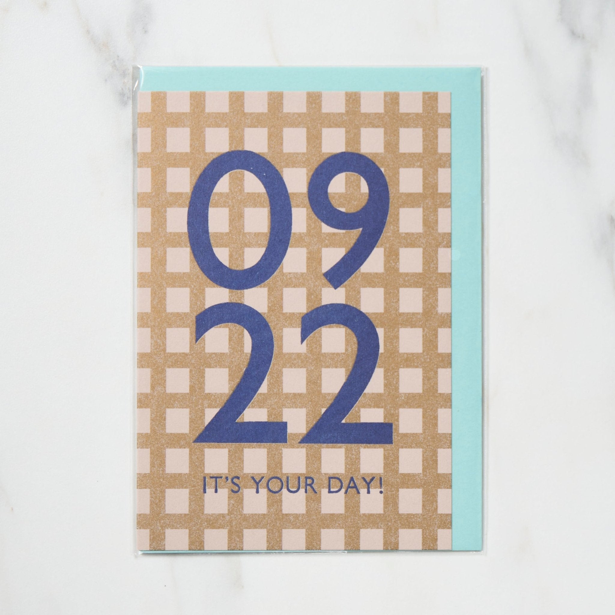 365 Find Your Day Card SEPTEMBER / Letterpress Letters