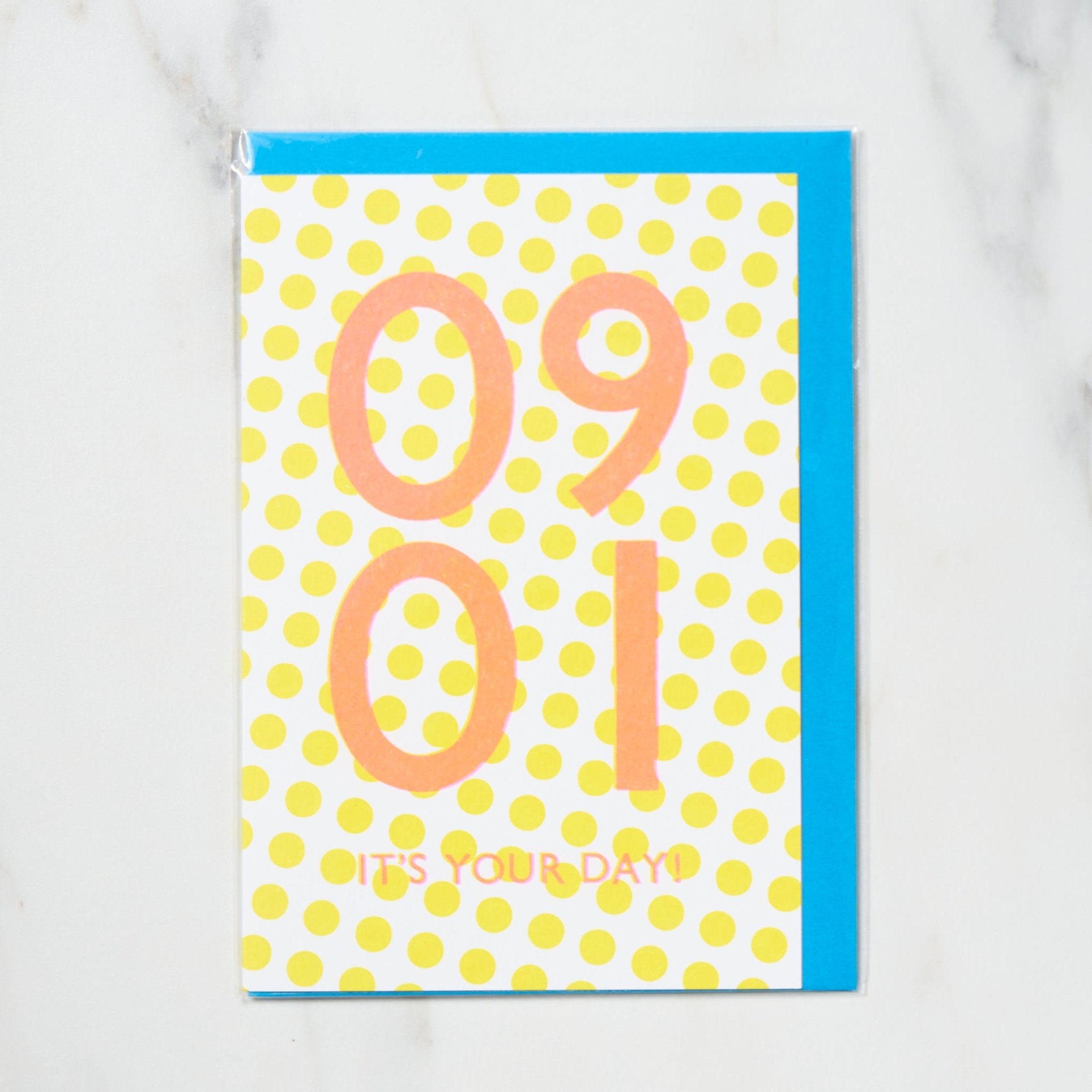 365 Find Your Day Card SEPTEMBER / Letterpress Letters