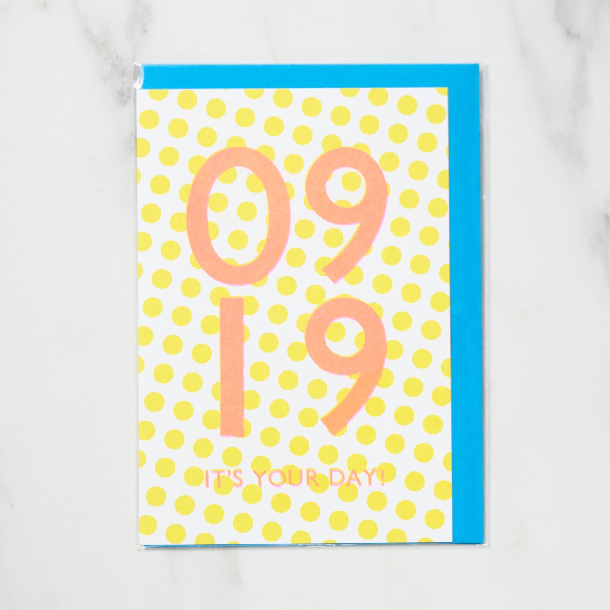 365 Find Your Day Card SEPTEMBER / Letterpress Letters