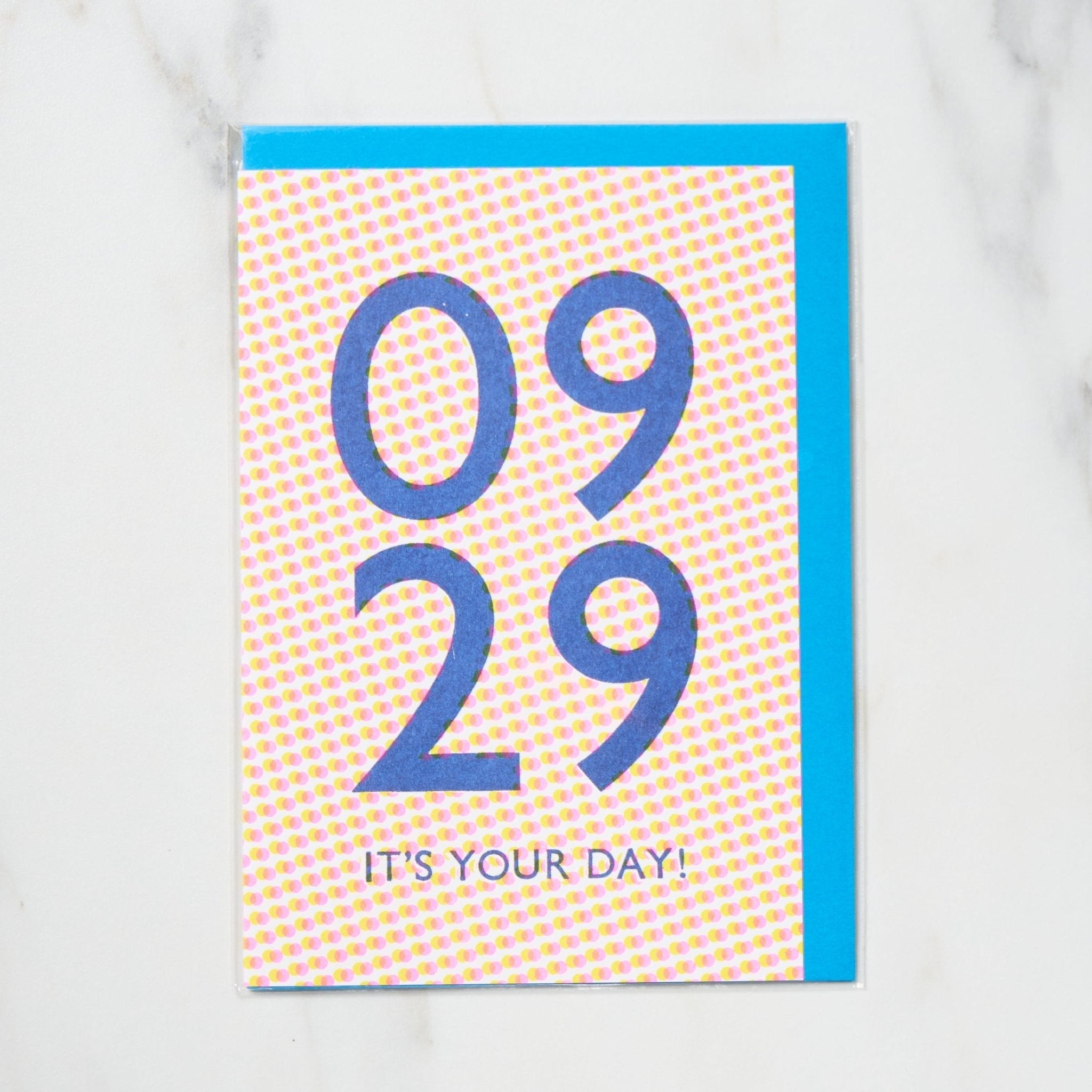 365 Find Your Day Card SEPTEMBER / Letterpress Letters