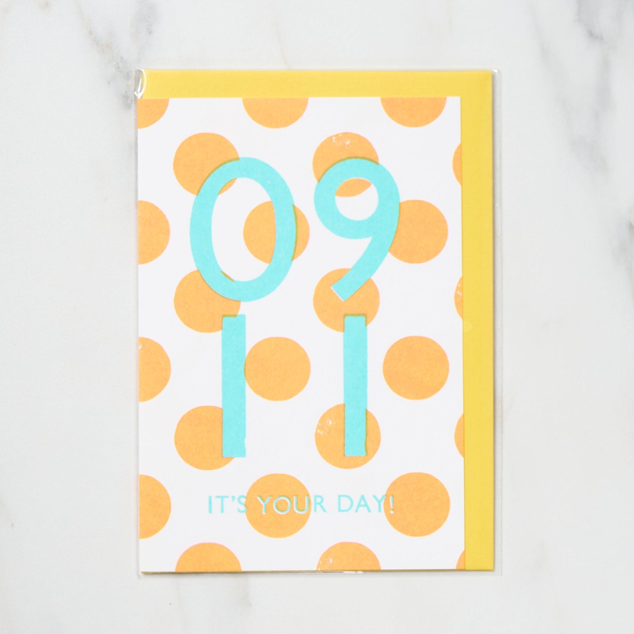 365 Find Your Day Card SEPTEMBER / Letterpress Letters