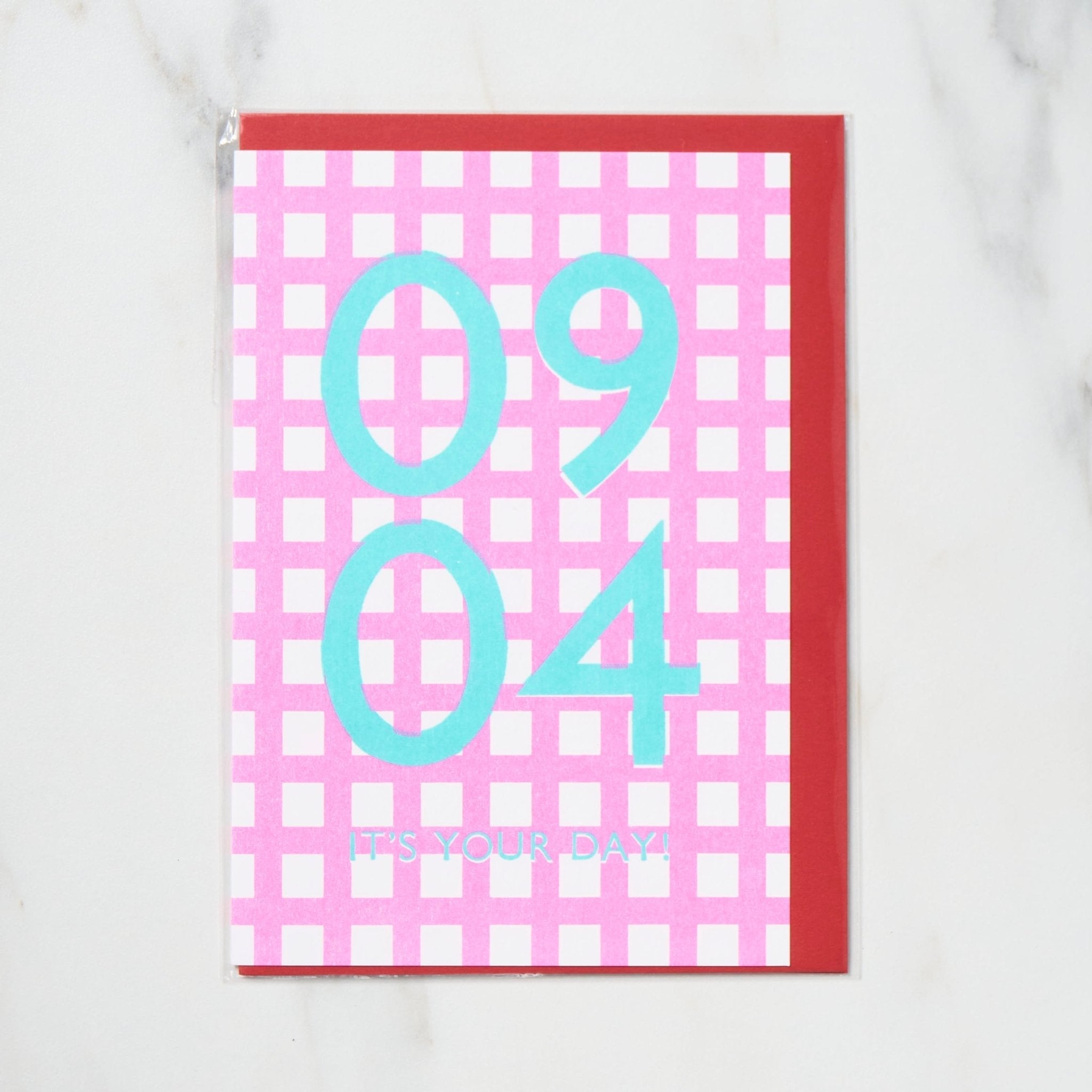 365 Find Your Day Card SEPTEMBER / Letterpress Letters