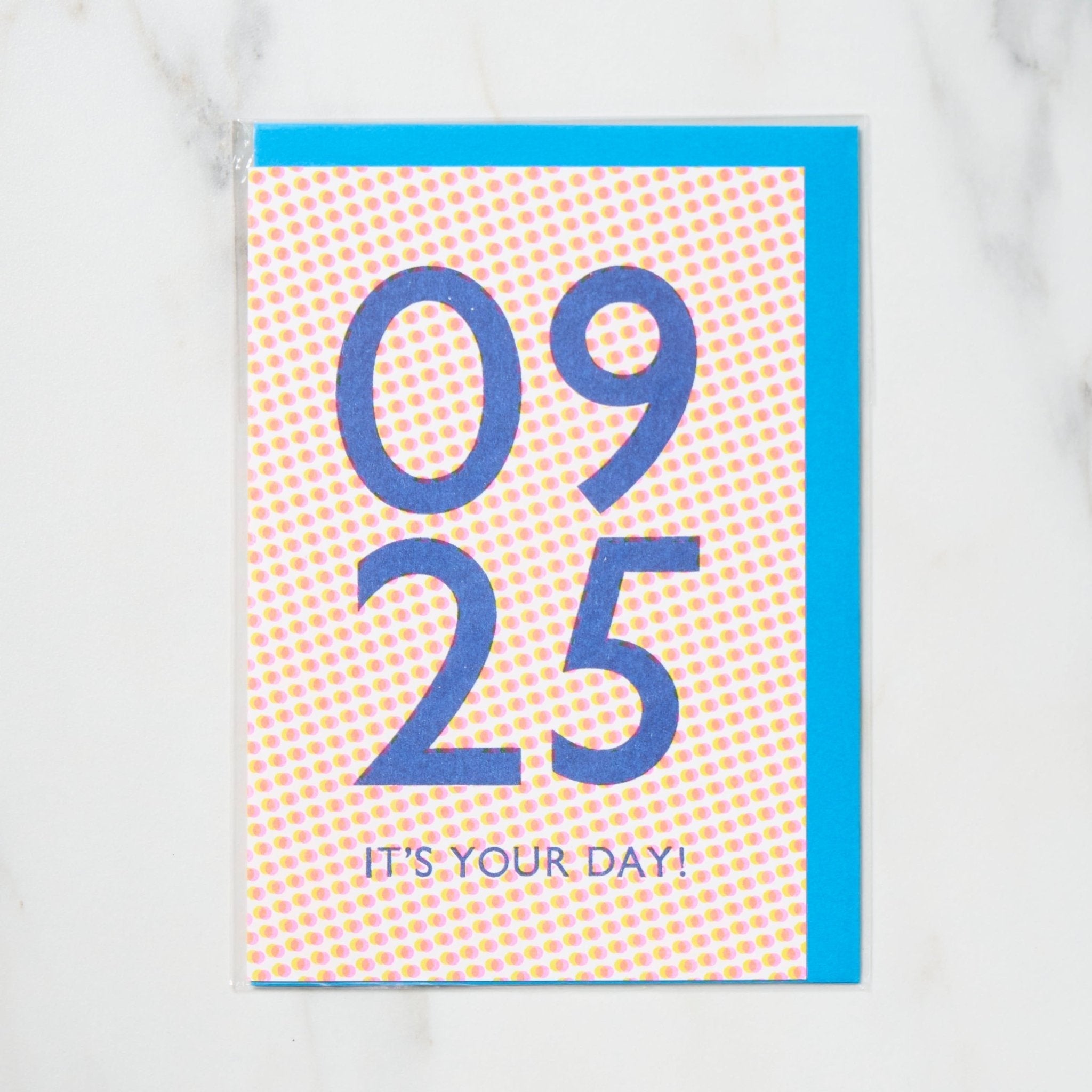 365 Find Your Day Card SEPTEMBER / Letterpress Letters