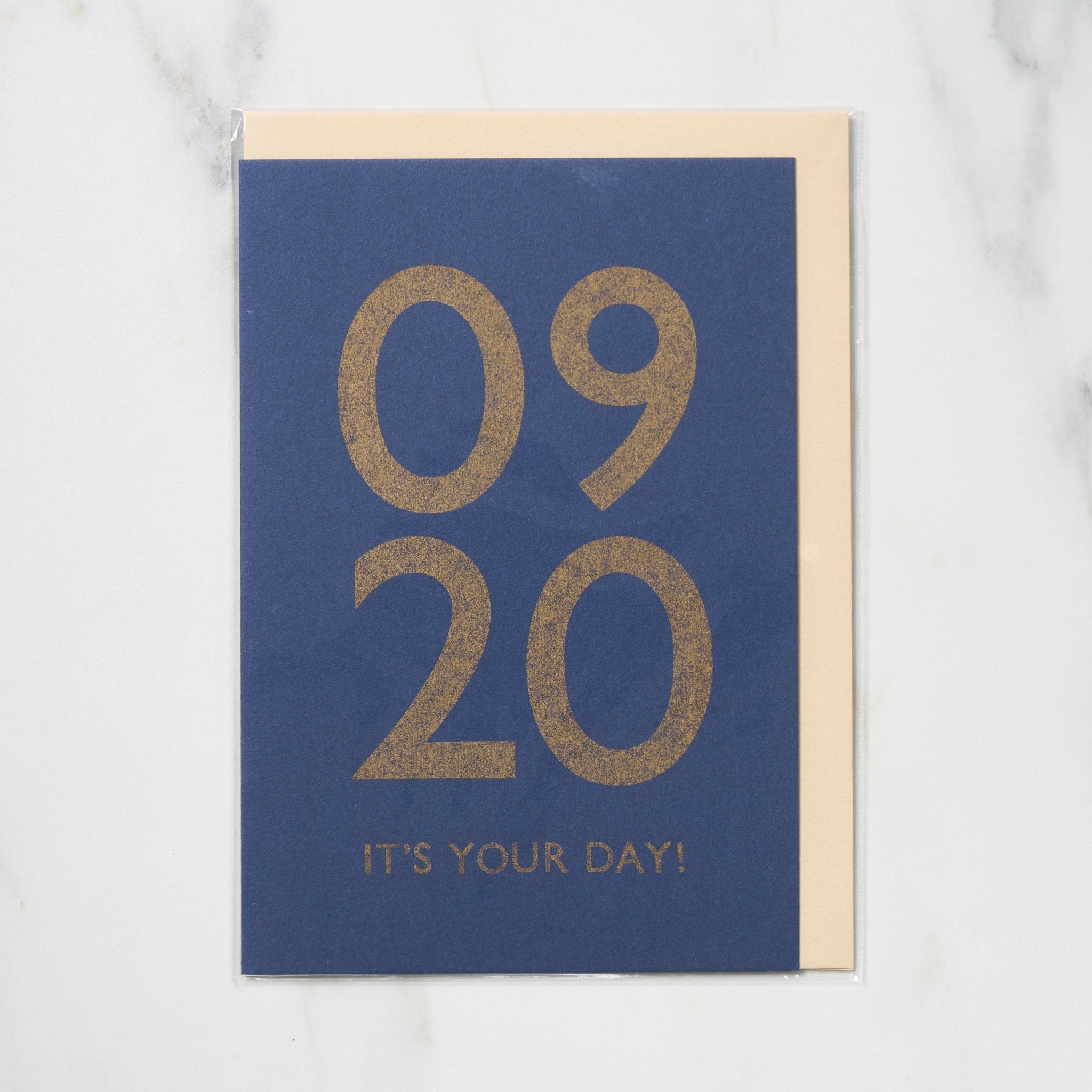 365 Find Your Day Card SEPTEMBER / Letterpress Letters