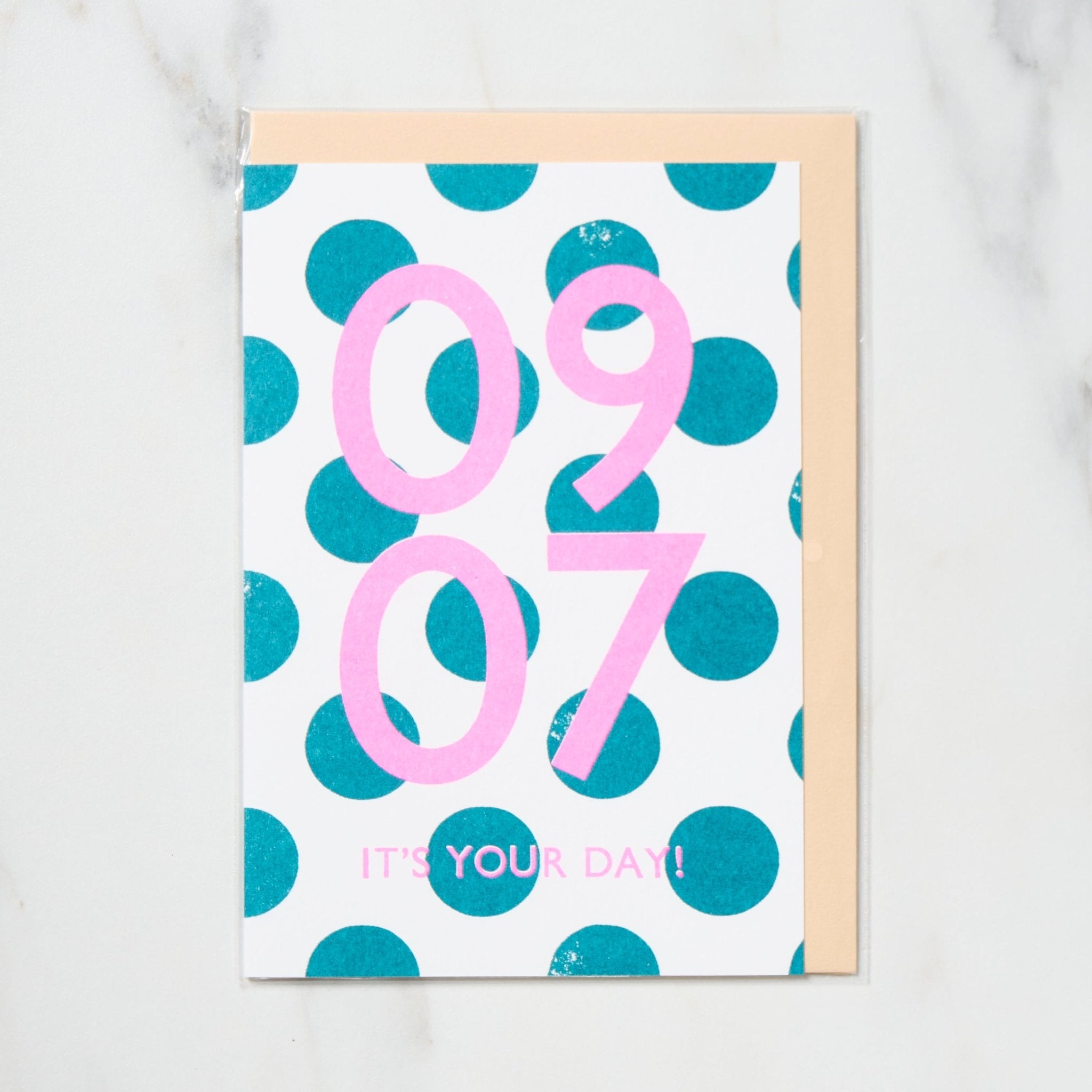 365 Find Your Day Card SEPTEMBER / Letterpress Letters
