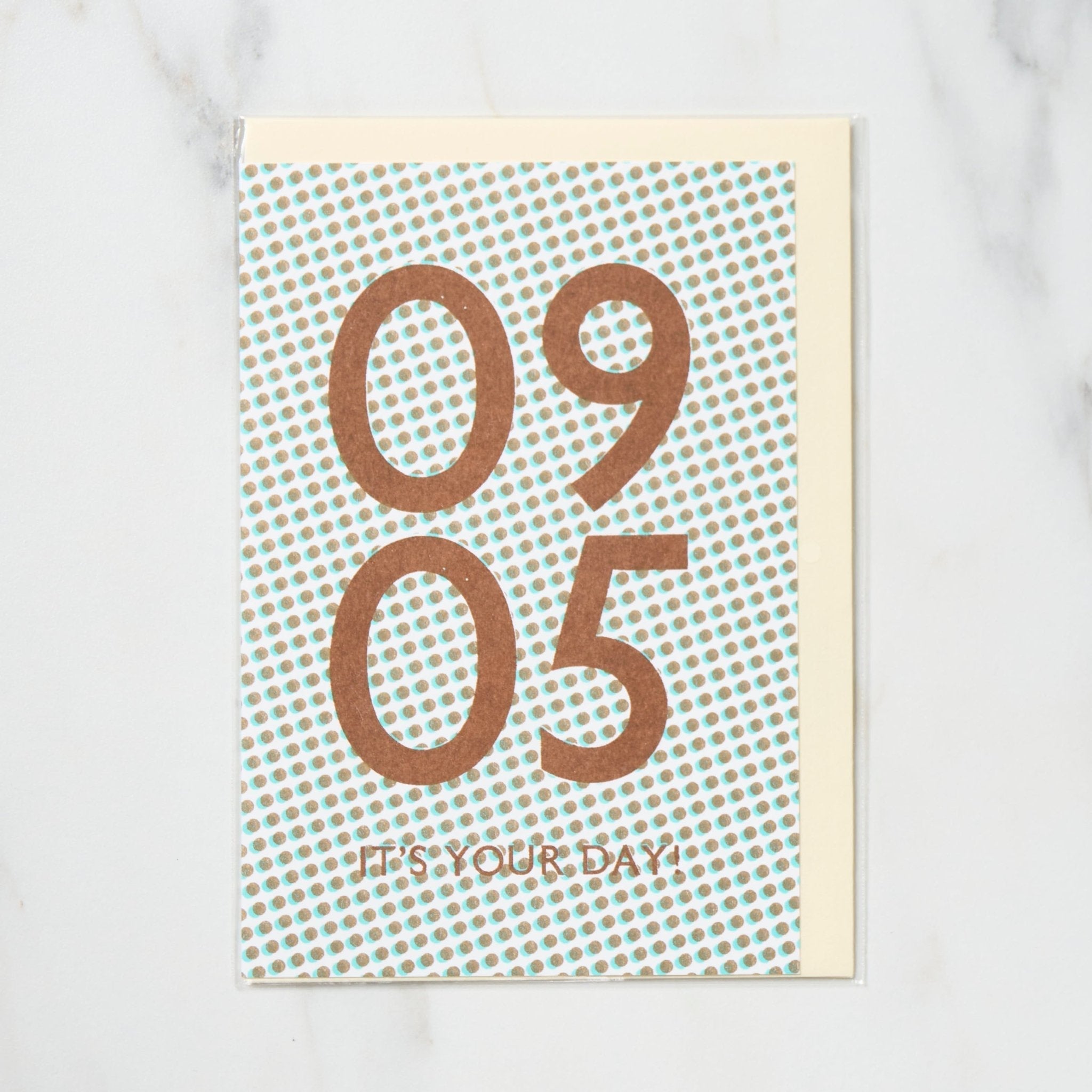 365 Find Your Day Card SEPTEMBER / Letterpress Letters