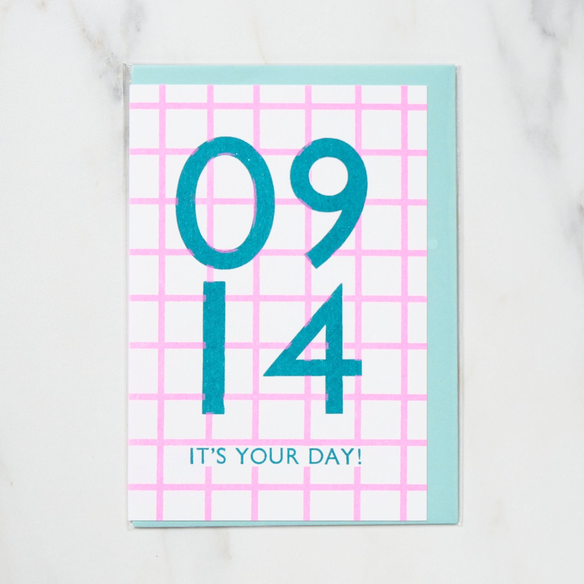365 Find Your Day Card SEPTEMBER / Letterpress Letters