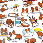 Coco The Corgi Stickers