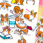 Coco The Corgi Stickers