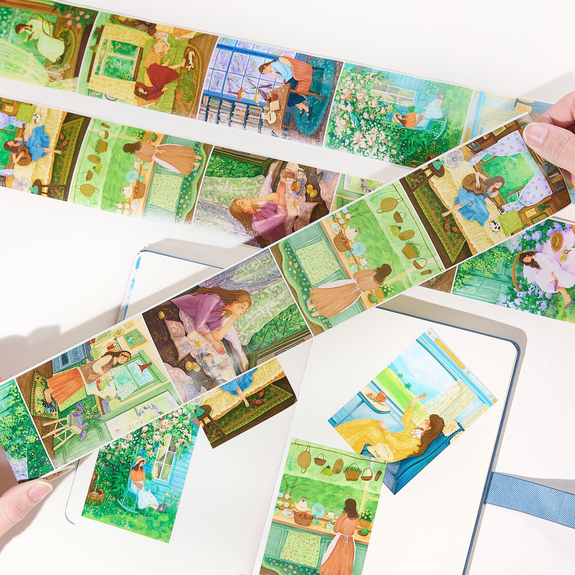 Garden Daydreams Wide Washi/PET Tape