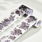 Rose Noir Wide Washi/PET Tape (GILDED)