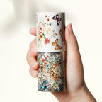 Pre-cut Floral Wave Wide Washi/PET Tape