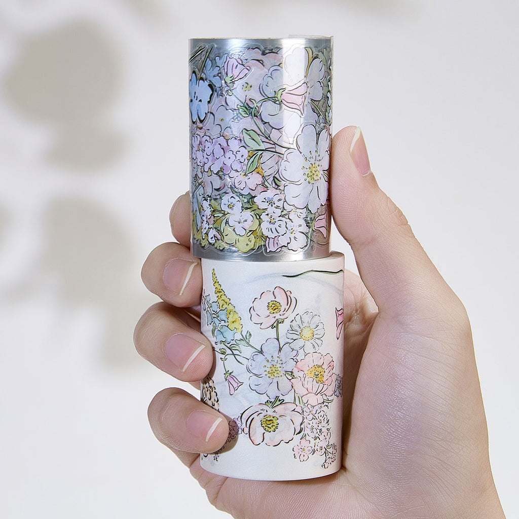 Pre-cut Garden Sprout Wide Washi/PET Tape