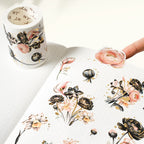 Auric Rose Washi Tape Sticker Set (GILDED)