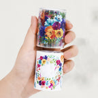 Pretty Florals Wide Washi/PET Tape