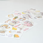Cozy Mornings Washi Paper Sticker Set
