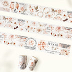Pre-cut Sweet Rosé Wide Washi/PET Tape