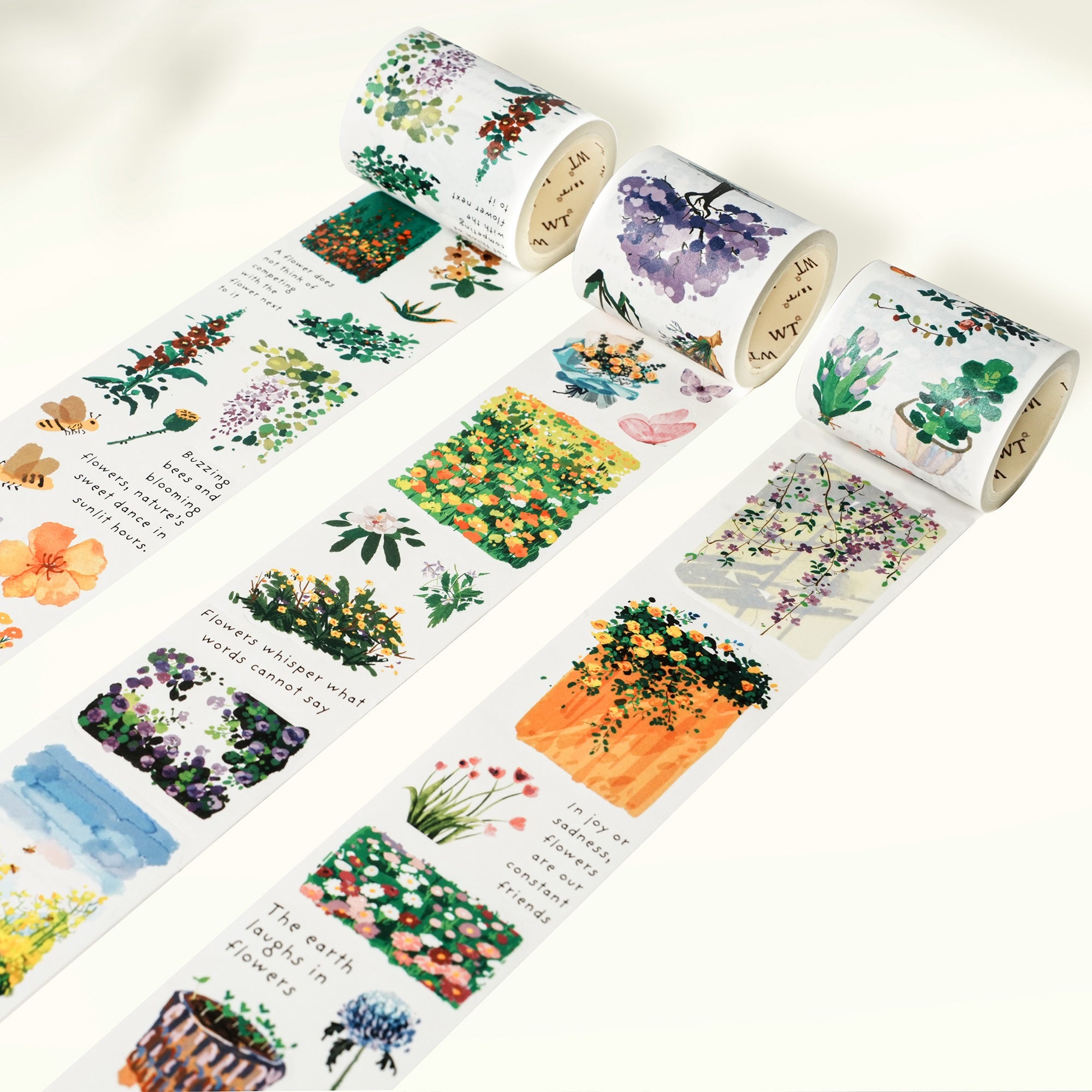 Spring Oasis Washi Tape Sticker Set