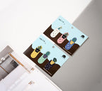 Cactus Magnetic Bookmark Set