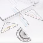 KOKUYO Pastel Cookie Ruler Set