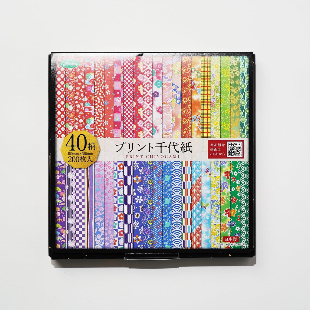 40-Pattern Chiyogami Origami Paper / SHOWA NOTE