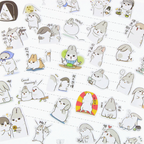 Chubby Rabbit Stickers Set