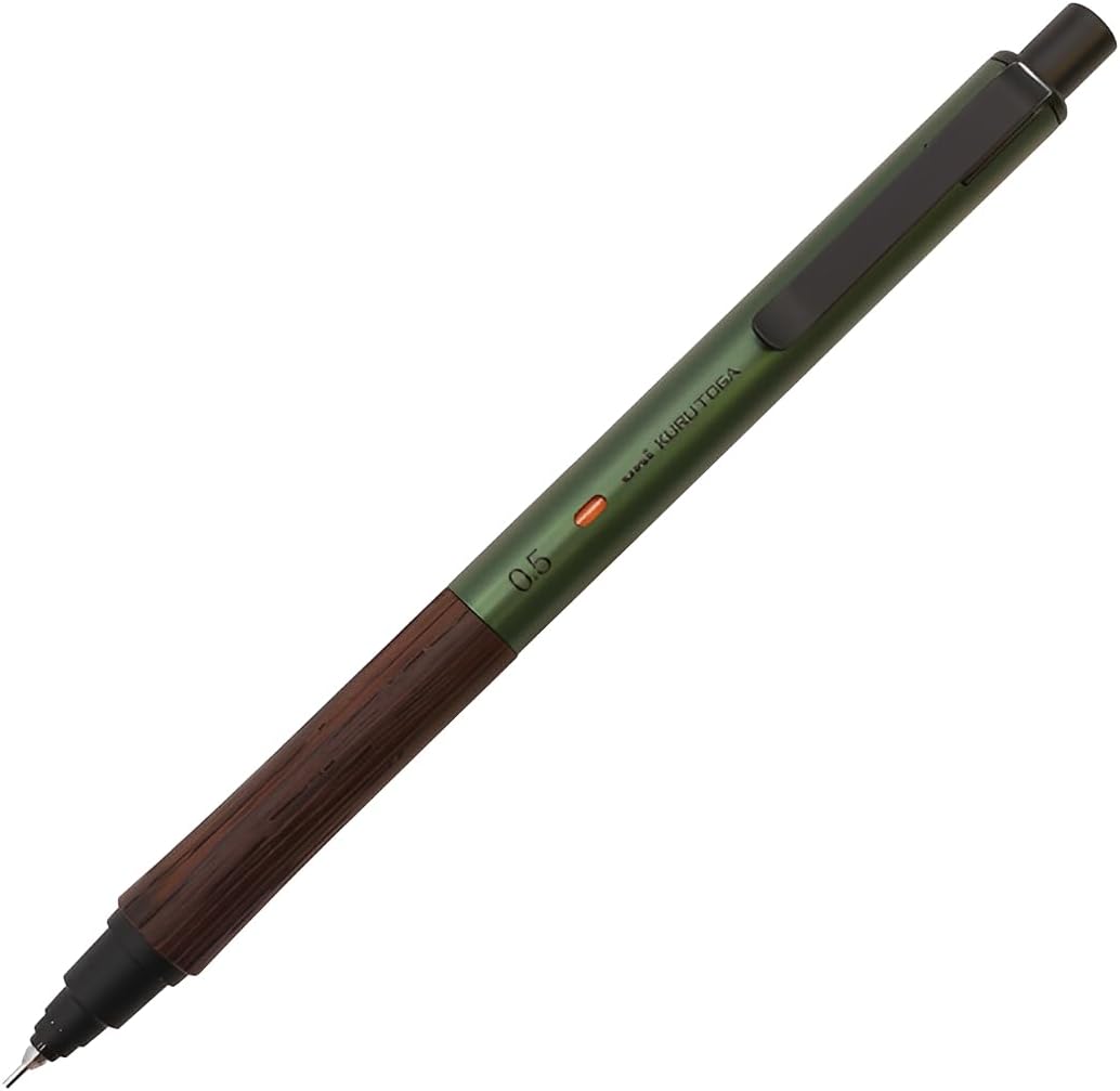 Kuru Toga Wood Mechanical Pencil (uni Mitsubishi Pencil)